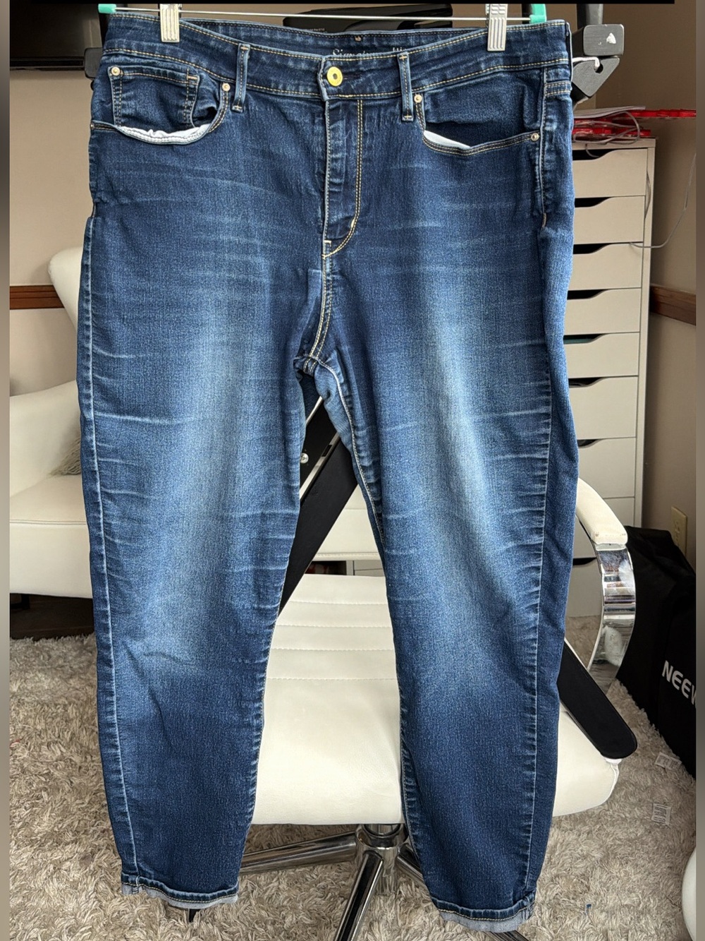 Levi Strauss signature high ankle skinny jean